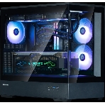 Компьютерный корпус ZALMAN P30 V2, MATX, черный, WINDOW, 2x3.5
