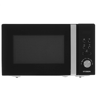 Микроволновая печь Hyundai HYM-D3001 черный, 20 л, 700 Вт, переключатели - сенсор, поворотный механизм