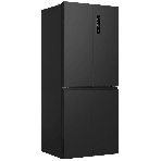 Холодильник Maunfeld MFF192NFSB01 Inverter черная сталь трехкамерный 334/184л морозилка снизу, No Frost, Side by Side