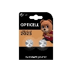 Батарея Opticell Specialty 2025 CR2025 (2шт) блистер серебристый