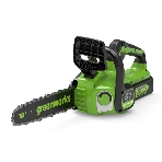 Цепная пила аккумуляторная GreenWorks GD24CS30K4, 24V, 30 см, бесщеточная, c АКБ 4 Ач и ЗУ (2007007UB)