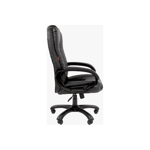 Кресло Chairman 600 черный, экокожа, 120 кг