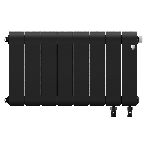 Радиатор биметаллический Royal Thermo Infinity 300 Noir Sable VR80 - 8 секц.