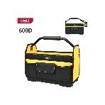 Сумка для инструментов каркасная с жестким пластиковым дном Deli DL586111 7 карманов, без плечевого ремня, ткань Оксфорд 600D