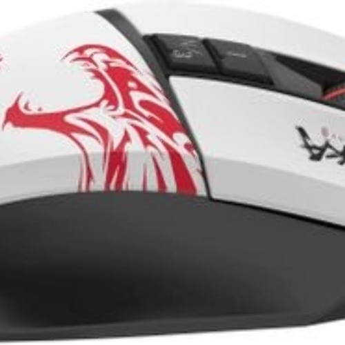 Мышь беспроводная A4Tech Bloody R36 Ultra черный/белый/красный, 12000dpi, USB, радиоканал, кнопки - 7