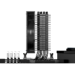 Устройство охлаждения (кулер) PcCooler RT400 BK Soc-AM5/AM4/1200/1700/1851 черный 4-pin 32dB Al+Cu 230W Ret (RT400-BKNWXX-GL)