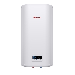 Водонагреватель Thermex Flat Plus IF 50V (PRO) накопительный электрический 50 л потребляемая мощность 2 кВт (220 В) электронное управление магниевый анод (2 шт.) вертикальный монтаж на стену с нижней подводкой (') максимальная температура нагрева воды до 75 °С Размеры (ШxВxГ) 452x865x239 мм системы защиты: УЗО, от перегрева, замерзания, предохранительный клапан функции: дисплей, индикатор включения, индикатор нагрева, термометр, самодиагностика, ограничение температуры нагрева, ускоренный нагрев