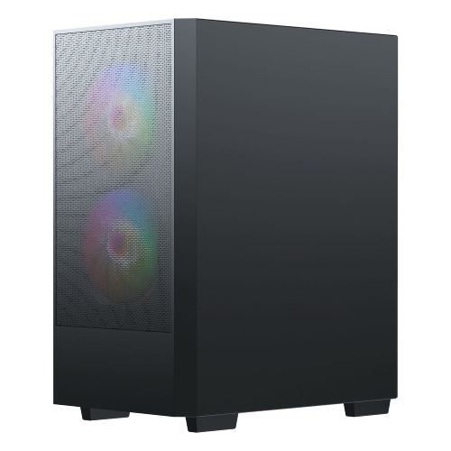 Компьютерный корпус ACD Citadel 106 ATX, черный, USB 3.0x1, USBx2+HD audio,1x12см ARGb rear+2x14см ARGb front,TG