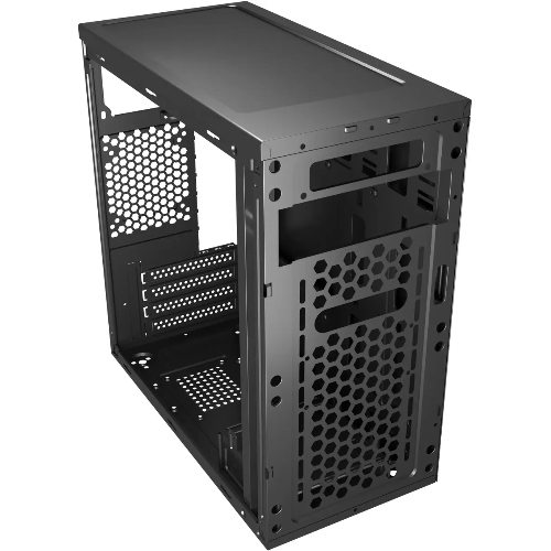 Компьютерный корпус Bloody BD-CC101 черный без БП mATX 1x80мм 1x92мм 2x120мм 2xUSB 2.0 1xUSB 3.0 audio