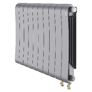 Радиатор Royal Thermo Infinity 500 Silver Satin VR80 - 10 секц.