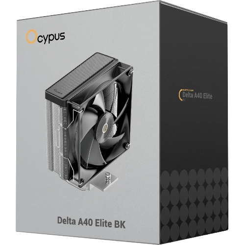 Кулер для процессора Ocypus Delta A40 Elite BK (Delta-A40-BK1NNWN00E-GL)