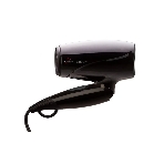 Фен GA.MA GH0201 EOLIC MINI CX черный, 1600 Вт, компактный, ионизация