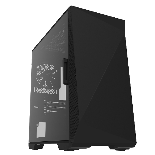 Компьютерный корпус ZALMAN Z1 ICEBERG, MicroATX, черный, WINDOW, 2xCOMBO (3.5