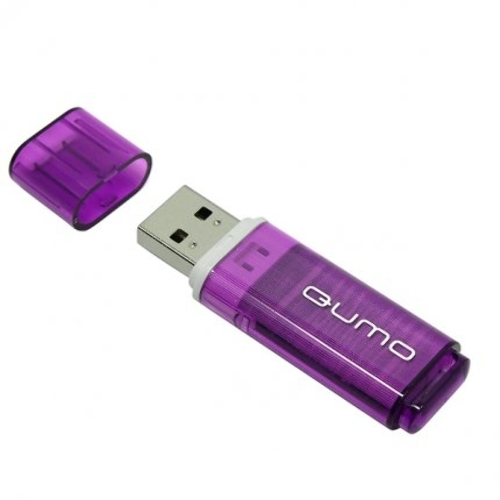 Флешка USB 2.0 QUMO 8Gb, Optiva 01 фиолетовый QM8GUD-OP1-violet