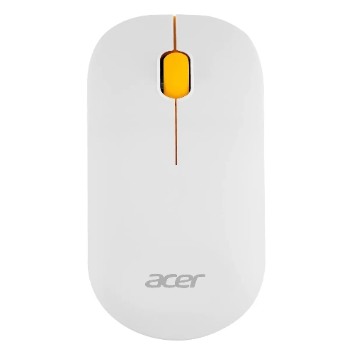 Мышь беспроводная Acer OMR200 желтый, 1200 dpi, радиоканал, USB, кнопки - 3