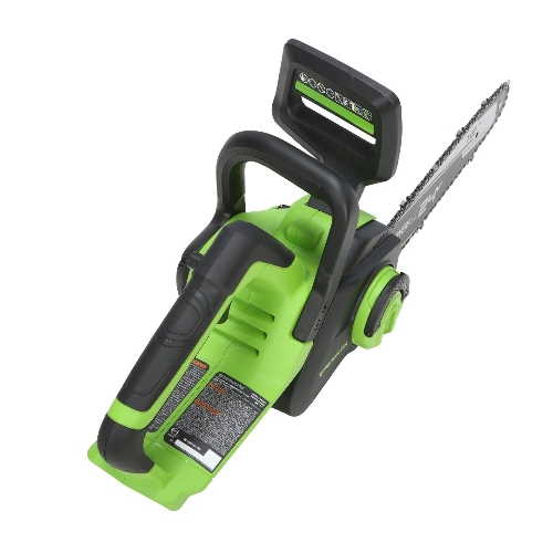 Цепная пила аккумуляторная GreenWorks GD24CS30K4, 24V, 30 см, бесщеточная, c АКБ 4 Ач и ЗУ (2007007UB)