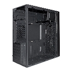 Компьютерный корпус Miditower ExeGate AA-440-UNS450 (ATX, БП UNS450 с вент. 12см, 2*USB, аудио, черный)
