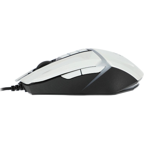 Мышь проводная A4Tech Bloody W60 Max белый, 10000 dpi, USB, кнопки - 10