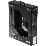 Мышь проводная + коврик A4Tech X-7120 черный, 2000 dpi, USB, кнопки - 7