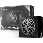 Блок питания Chieftec SteelPower BDK-750FC, 750Вт, 80 PLUS Bronze, 120мм, модульный, черный