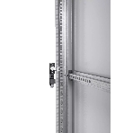 Шкаф телекоммуникационный напольный ЦМО ШТК-Э, IP20, 30U, 1454х600х1000 мм (ВхШхГ), дверь: стекло, боковая панель: сплошная, разборный, серый