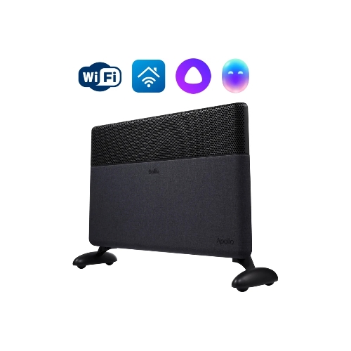 Конвектор Ballu Apollo digital INVERTER Space Black BEC/ATI-2002 черный, 2000 Вт, 25 м2, термостат, дисплей, WiFi