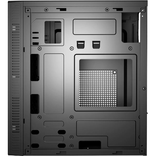 Компьютерный корпус Bloody BD-CC101 черный без БП mATX 1x80мм 1x92мм 2x120мм 2xUSB 2.0 1xUSB 3.0 audio