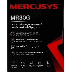Wi-Fi роутер MERCUSYS MR30G, Wi-Fi 5, AC1200, 2.4/5ГГц, 2 LAN, черный