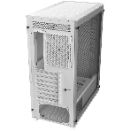 Корпус без блока питания Raijintek ARCADIA 41, Midi-Tower, TG, 1x120мм, 2xUSB-A 3.0 + 1xUSB-C, ATX, mATX, mITX White