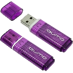 Флешка USB 2.0 QUMO 8Gb, Optiva 01 фиолетовый QM8GUD-OP1-violet