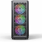 Компьютерный корпус Accord 3338 черный без БП ATX 1xUSB2.0 1xUSB3.0 1xUSB3.1 audio bott PSU