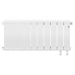 Радиатор биметаллический Royal Thermo Infinity 300 Bianco Traffico VR80 - 10 секц.