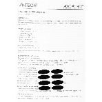 Мышь проводная + коврик A4Tech X-7120 черный, 2000 dpi, USB, кнопки - 7