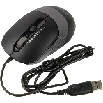 Мышь проводная A4Tech Fstyler FM10 черный/серый, 1600 dpi, USB, кнопки - 4