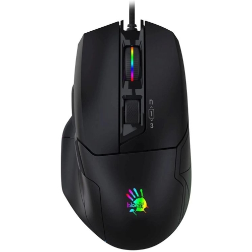 Мышь проводная A4Tech Bloody W70 Max черный, 10000 dpi, USB, кнопки - 9