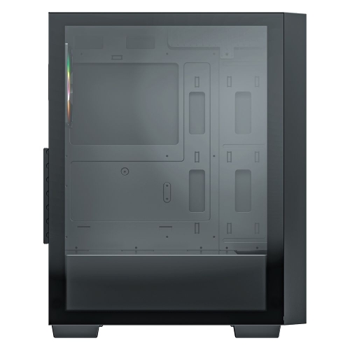 Компьютерный корпус ACD Citadel 106 ATX, черный, USB 3.0x1, USBx2+HD audio,1x12см ARGb rear+2x14см ARGb front,TG