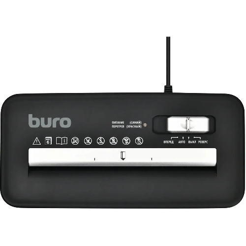 Шредер Buro Home BU-S600 (секр.Р-1) ленты 6лист. 10лтр. пл.карты