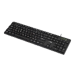 Клавиатура проводная Acer OKW122, USB, черный