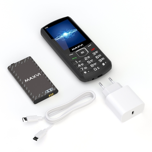 Мобильный телефон Maxvi P33 черный