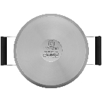 Кастрюля Rondell Bayoneta RDS-1807 3.1 л. d=20 см (с крышкой) стальной