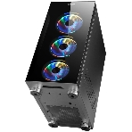 Компьютерный корпус Ginzzu CL280 FAN 12CM RGb*4 USB3.0 Window