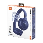 Беспроводные/проводные наушники JBL Tune 680NC синий, накладные, Bluetooth + проводной, адаптивное шумоподавление