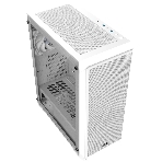 Корпус без блока питания Raijintek ARCADIA 41, Midi-Tower, TG, 1x120мм, 2xUSB-A 3.0 + 1xUSB-C, ATX, mATX, mITX White
