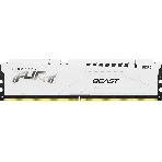 Оперативная память Kingston Fury Beast, DDR5, 32Gb (1x32GB), 5600MHz, CL40, DIMM, радиатор, белый