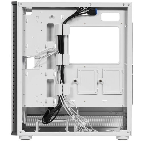 Компьютерный корпус PCCooler ME200 MESH WH, Mesh Full Tower, белый, TG, SPCC, 3x120мм ARGb E-ATX, ATX, mATX, mITX 180/380/220мм 4x2.5