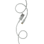 Сетевое зарядное устройство MORE CHOICE (4610196409028) NC11i СЗУ 2USB 2.4A для Lightning 8-pin белый