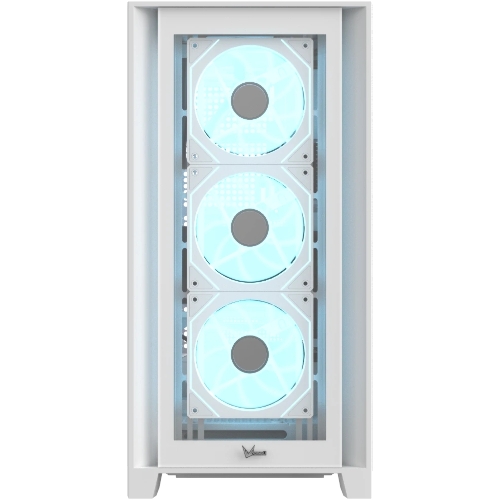 Компьютерный корпус AeroCool/Formula V Line Air Power G8 White, ATX, Dual Front Panels, TYPE-C*1, USB3.0*1