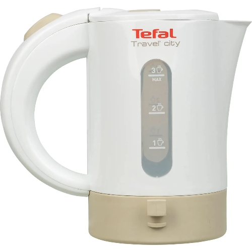 Чайник электрический Tefal KO120130 0.5л. 650Вт белый/бежевый(корпус: пластик)