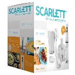 Блендер погружной Scarlett SC-HB42M33 белый, 700 Вт, 4 в 1