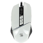 Мышь проводная A4Tech Bloody W60 Max белый, 10000 dpi, USB, кнопки - 10